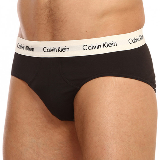 3PACK Vyriškos kelnaitės Calvin Klein juodos (U2661G-1UV)