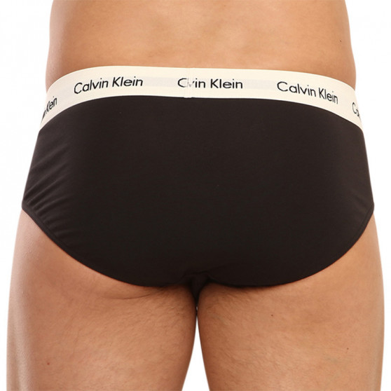 3PACK Vyriškos kelnaitės Calvin Klein juodos (U2661G-1UV)