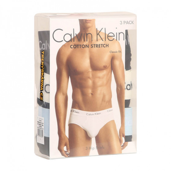 3PACK Vyriškos kelnaitės Calvin Klein juodos (U2661G-1UV)