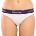 Moteriški stringai Calvin Klein pilka (F3786E-PHH)