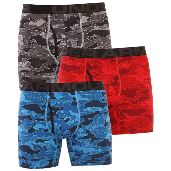 3PACK Vyriški boksininko šortai Under Armour daugiaspalviai (1363615 011)