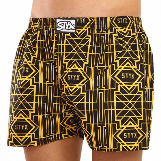 Vyriški šortai Styx art classic rubber oversized Gatsby (E1352)