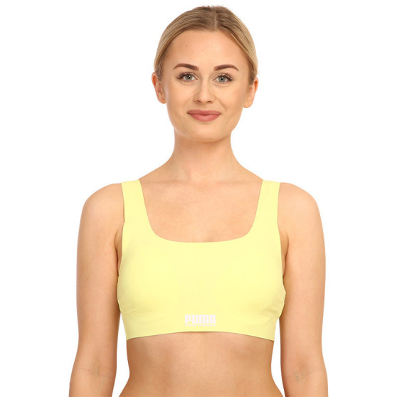 Moteriška sportinė liemenėlė Puma yellow (100001239 002)