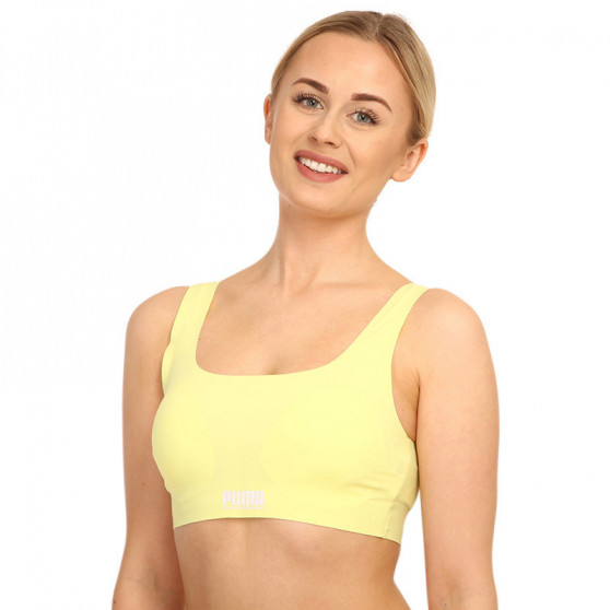 Moteriška sportinė liemenėlė Puma yellow (100001239 002)