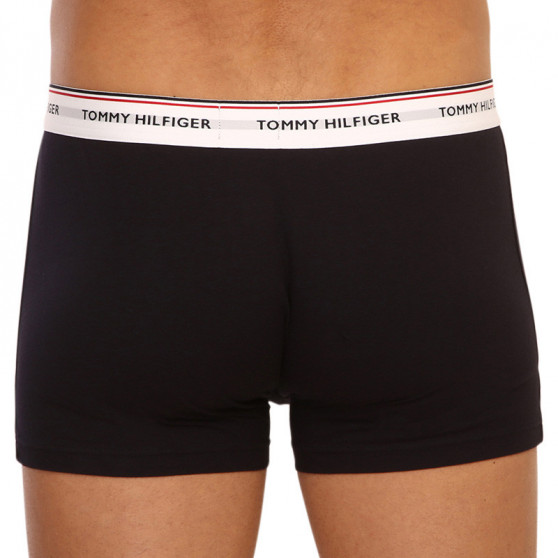 3PACK Vyriški boksininko šortai Tommy Hilfiger tamsiai mėlyni (UM0UM01642 0S7)