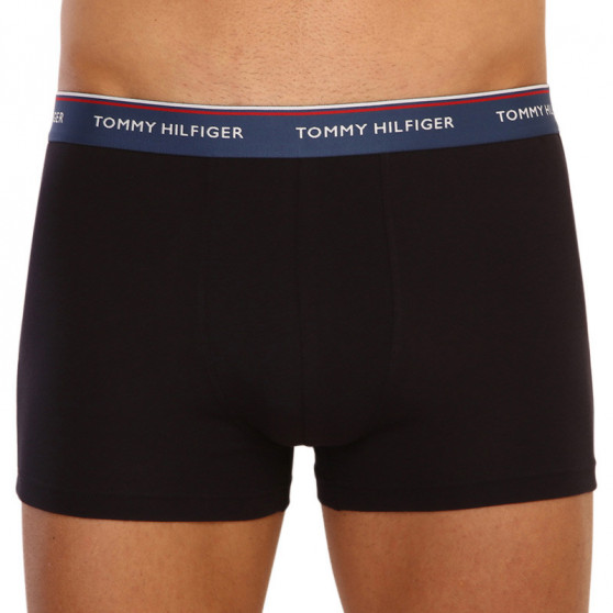 3PACK Vyriški boksininko šortai Tommy Hilfiger tamsiai mėlyni (UM0UM01642 0S7)