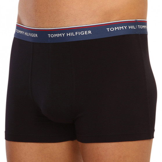 3PACK Vyriški boksininko šortai Tommy Hilfiger tamsiai mėlyni (UM0UM01642 0S7)