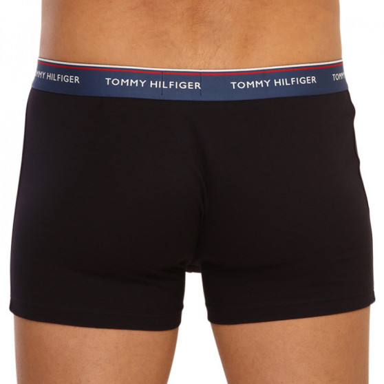 3PACK Vyriški boksininko šortai Tommy Hilfiger tamsiai mėlyni (UM0UM01642 0S7)