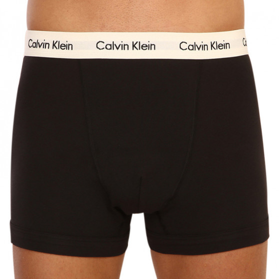 3PACK Vyriški boksininko šortai Calvin Klein juodi (U2662G-1UV)