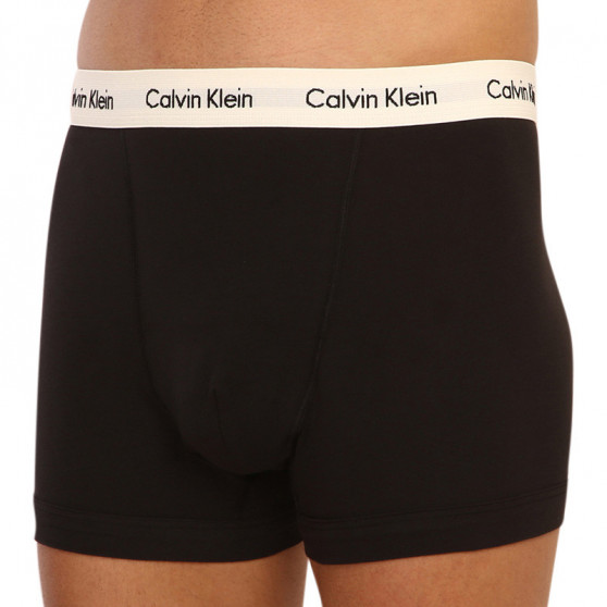 3PACK Vyriški boksininko šortai Calvin Klein juodi (U2662G-1UV)