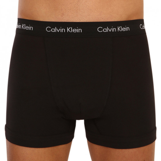 3PACK Vyriški boksininko šortai Calvin Klein juodi (U2662G-1UV)