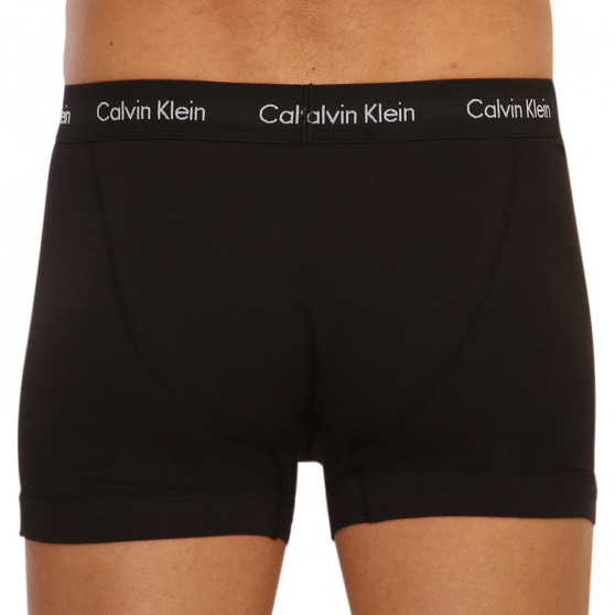 3PACK Vyriški boksininko šortai Calvin Klein juodi (U2662G-1UV)