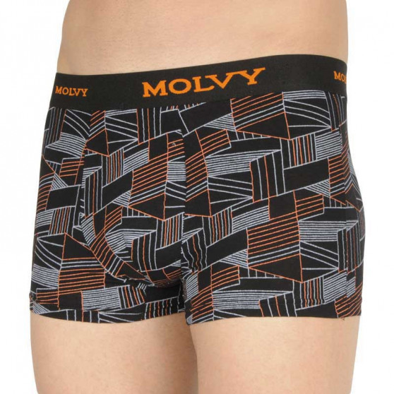 2PACK Vyriški boksininko šortai Molvy daugiaspalviai (2MP-2637-BEU)