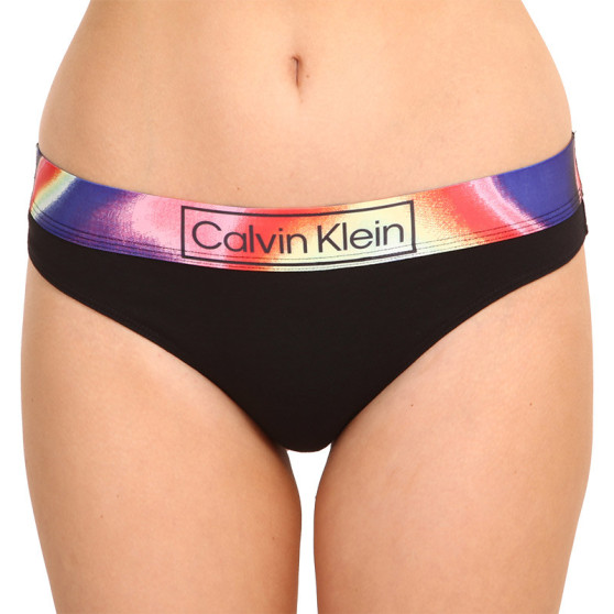 Moteriški stringai Calvin Klein black (QF6857E-UB1)