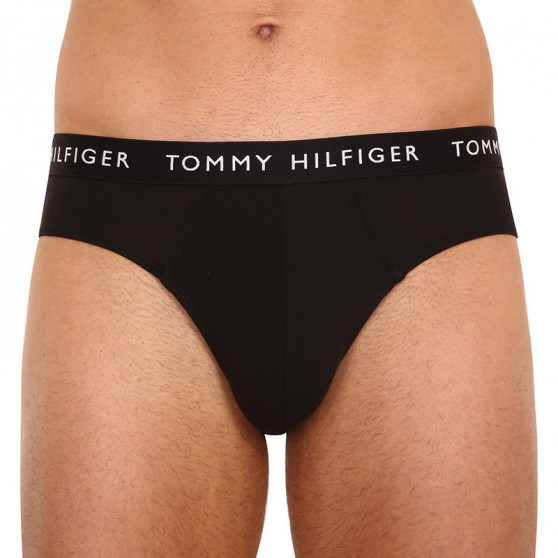 3PACK Vyriškos kelnaitės Tommy Hilfiger juodos (UM0UM02206 0TE)