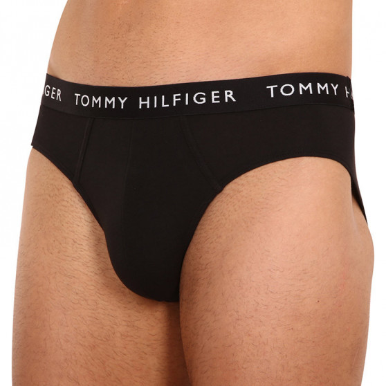 3PACK Vyriškos kelnaitės Tommy Hilfiger juodos (UM0UM02206 0TE)