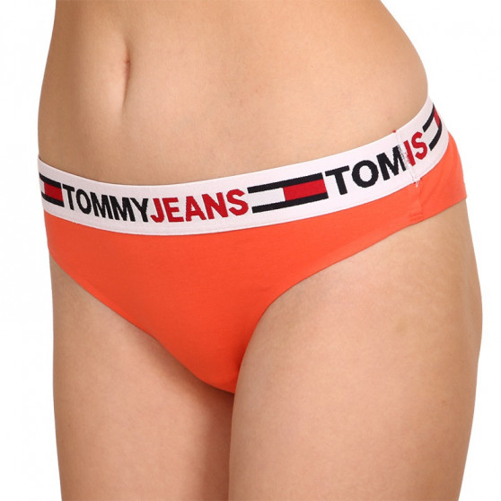 Moteriškos braziliškos kelnaitės Tommy Hilfiger orange (UW0UW03527 XVM)