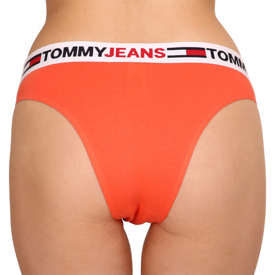 Moteriškos braziliškos kelnaitės Tommy Hilfiger orange (UW0UW03527 XVM)