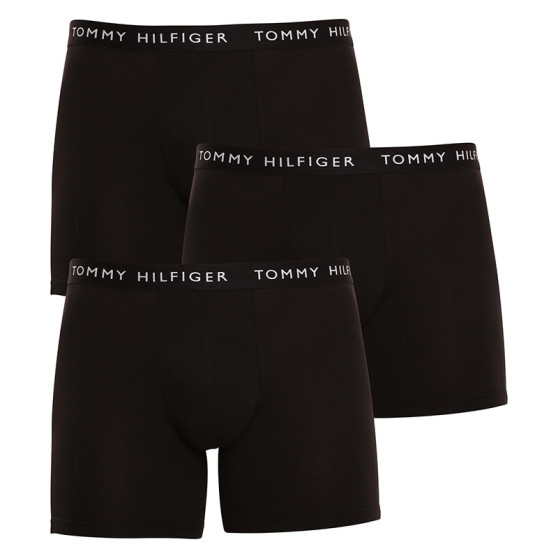 3PACK Vyriški boksininko šortai Tommy Hilfiger juodi (UM0UM02204 0TE)