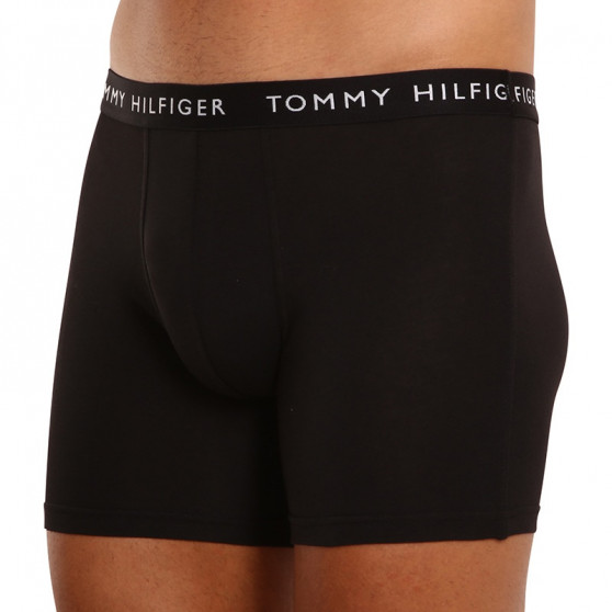 3PACK Vyriški boksininko šortai Tommy Hilfiger juodi (UM0UM02204 0TE)