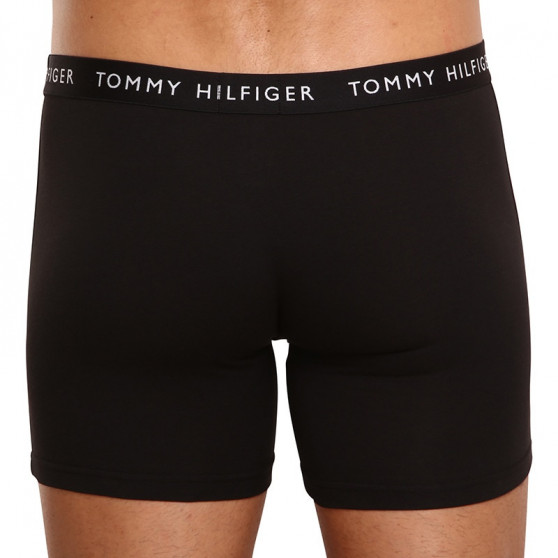 3PACK Vyriški boksininko šortai Tommy Hilfiger juodi (UM0UM02204 0TE)