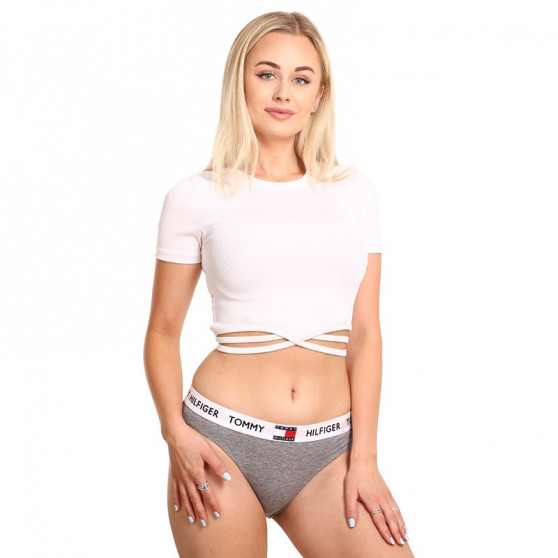 Moteriškos kelnaitės Tommy Hilfiger pilka (UW0UW02193 P4A)