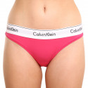 Moteriškos kelnaitės Calvin Klein rožinės spalvos (F3787E-VGY)