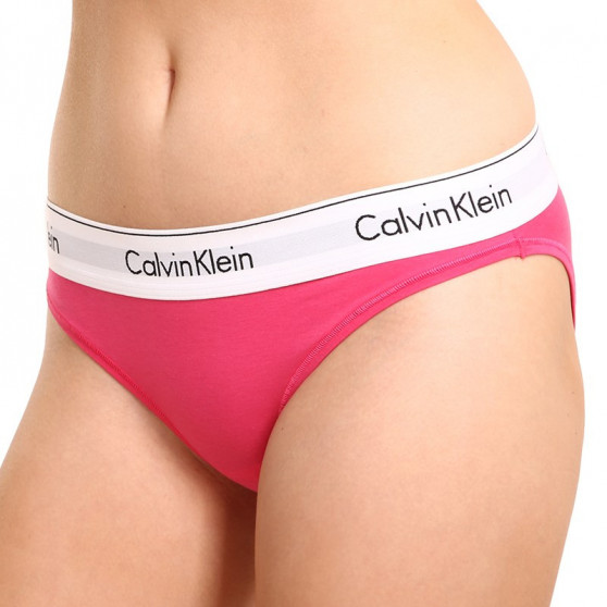 Moteriškos kelnaitės Calvin Klein rožinės spalvos (F3787E-VGY)