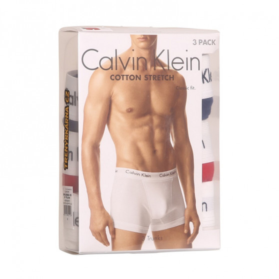 3PACK Vyriški boksininko šortai Calvin Klein daugiaspalviai (U2662G-i03)