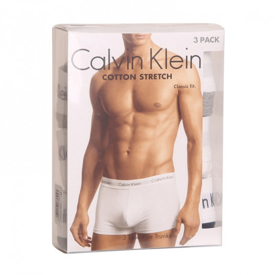 3PACK Vyriški boksininko šortai Calvin Klein daugiaspalviai (U2664G-998)