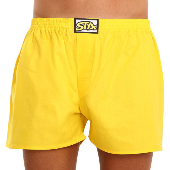 Vyriški šortai Styx classic rubber yellow (A1068)