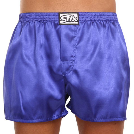 Vyriški šortai Styx classic rubber satin purple (C666)