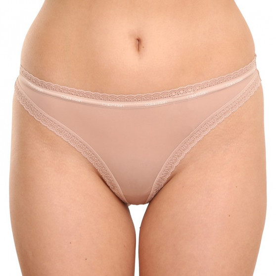 3PACK Moteriški stringai Calvin Klein multicolour (QD3802E-FIY)