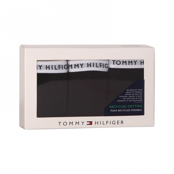 3PACK Moteriškos kelnaitės Tommy Hilfiger juoda (UW0UW02828 0R7)