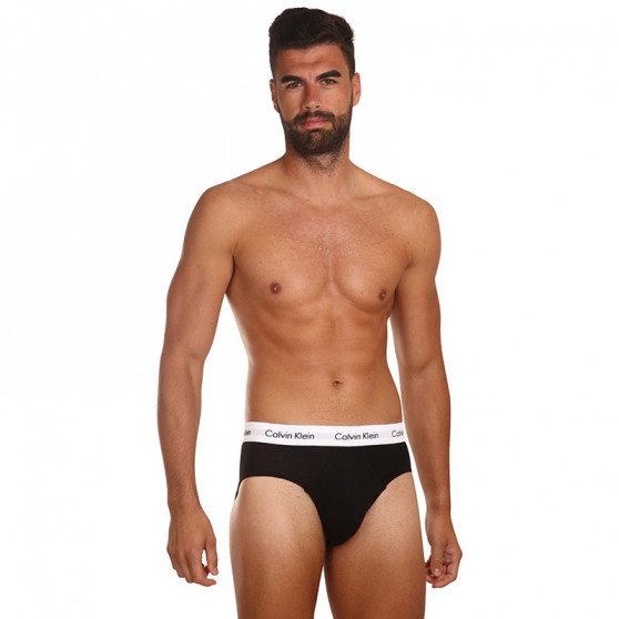 3PACK Vyriškos kelnaitės Calvin Klein juodos (U2661G-001)