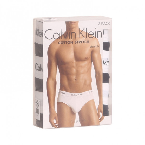 3PACK Vyriškos kelnaitės Calvin Klein juodos (U2661G-001)