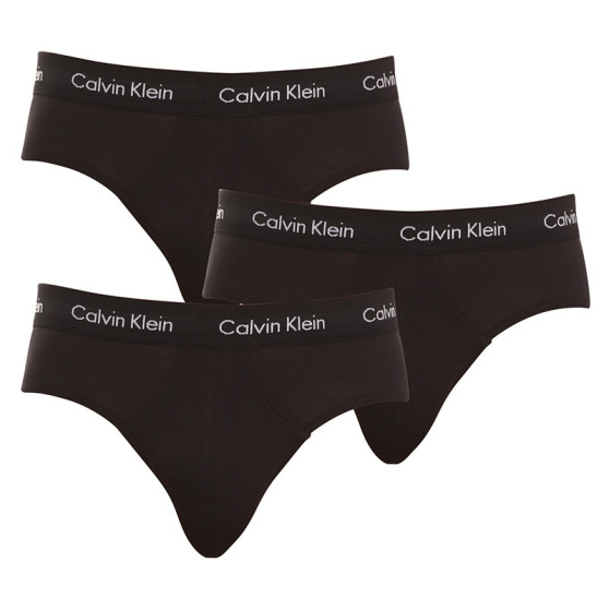 3PACK Vyriškos kelnaitės Calvin Klein juodos (U2661G-XWB)