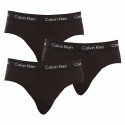 3PACK Vyriškos kelnaitės Calvin Klein juodos (U2661G-XWB)