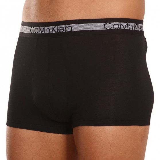 3PACK Vyriški boksininko šortai Calvin Klein juodi (NB1799A-001)