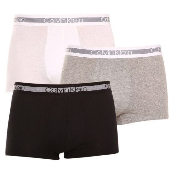 3PACK Vyriški boksininko šortai Calvin Klein daugiaspalviai (NB1799A-MP1)