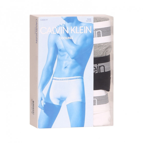 3PACK Vyriški boksininko šortai Calvin Klein daugiaspalviai (NB1799A-MP1)