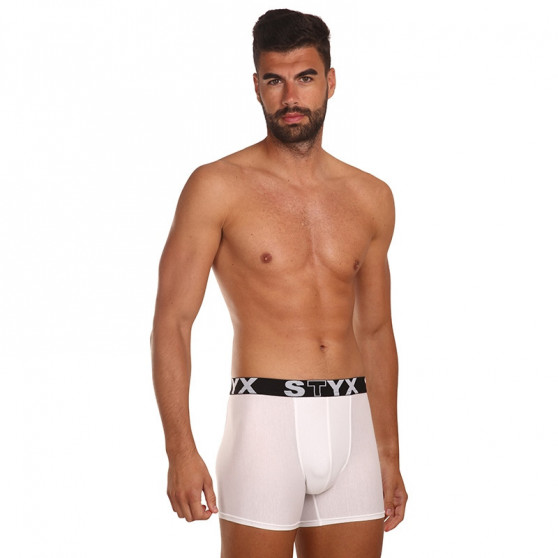 3PACK Vyriški boksininkų šortai Styx ilgi sportiniai elastiniai (U10616161)