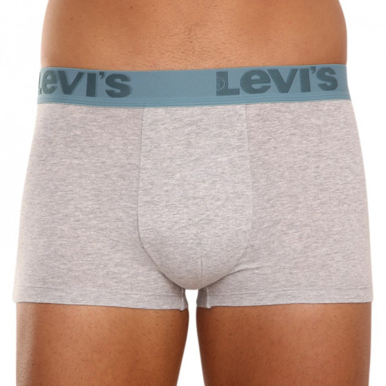 3PACK Vyriški boksininkų šortai Levis pilka (905042001 015)