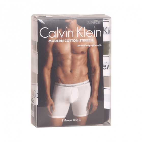 3PACK Vyriški boksininko šortai Calvin Klein daugiaspalviai (NB2381A-67A)