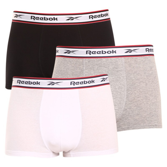 3PACK Vyriški boksininko šortai Reebok Barlow multicolour (U5_C8265_RBK_S3PKB)