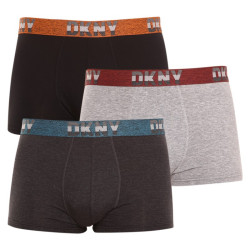 3PACK Vyriški boksininko šortai DKNY Bellevue multicolour (U5_6654_DKY_3PKA)