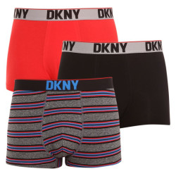 3PACK Vyriški boksininko šortai DKNY Elkins multicolour (U5_6659_DKY_3PKA)