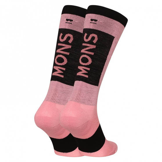 Kojinės Mons Royale merino pink (100593-1169-134)