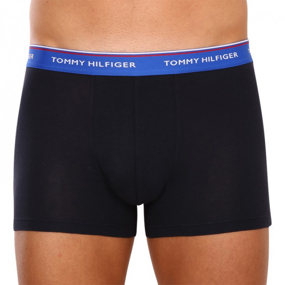 3PACK Vyriški boksininko šortai Tommy Hilfiger tamsiai mėlyni (UM0UM01642 0SN)