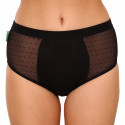 Bodylok Menstruacinės kelnaitės Bamboo Hi-Waist Black Medium Menstruacijos (BD22044)